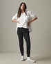 Women's French Terry Jogger - Black
